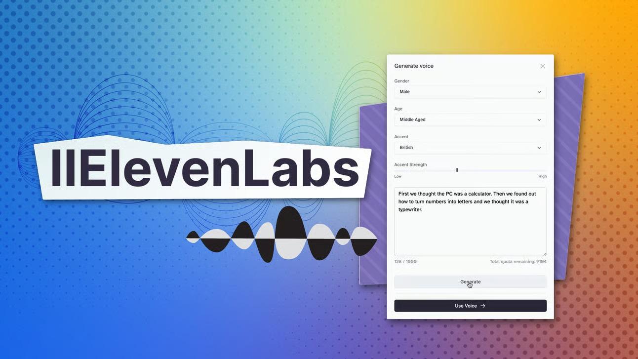 Shaping the Future of Audio with ElevenLabs Voice Design